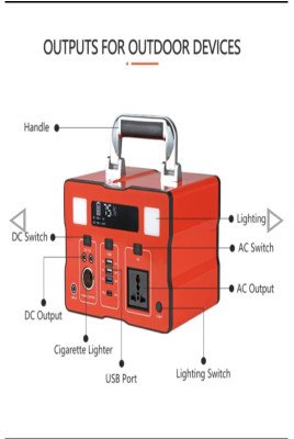 1000w Outdoor Camping Home Mobile Portable Solar Power System